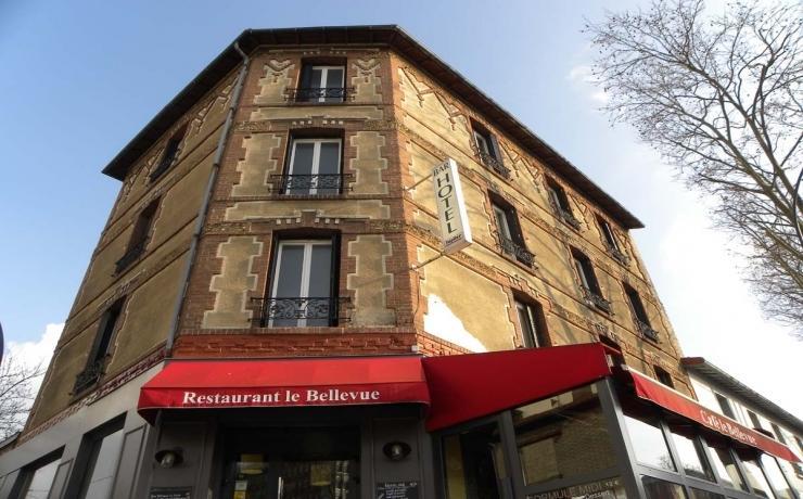 Hotel Le Bellevue - Paris Porte D'Orleans Cachan Exterior foto